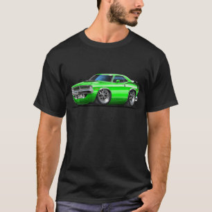 Grünes Auto 1970 Plymouths Cuda T-Shirt