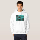 Grünes Auto Hoodie (Vorne ganz)