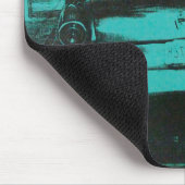 Grünes Auto Mousepad (Ecke)