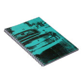 Grünes Auto Notizblock (Rechte Seite)