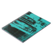 Grünes Auto Notizblock (Linke Seite)