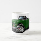 Grünes Auto Triumphs TR6 Kaffeetasse (Mittel)