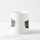 Grünes Auto Triumphs TR6 Kaffeetasse (Mittel)