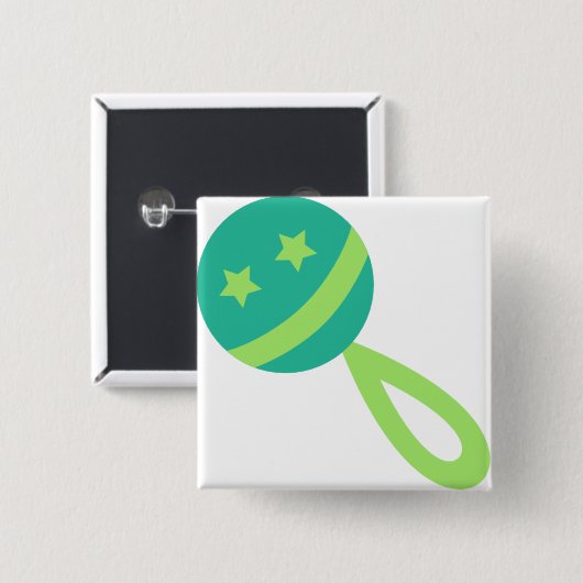 grünes Baby Button (Vorne & Hinten)
