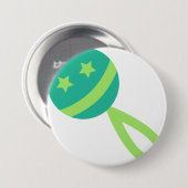 grünes Baby Button (Vorne & Hinten)