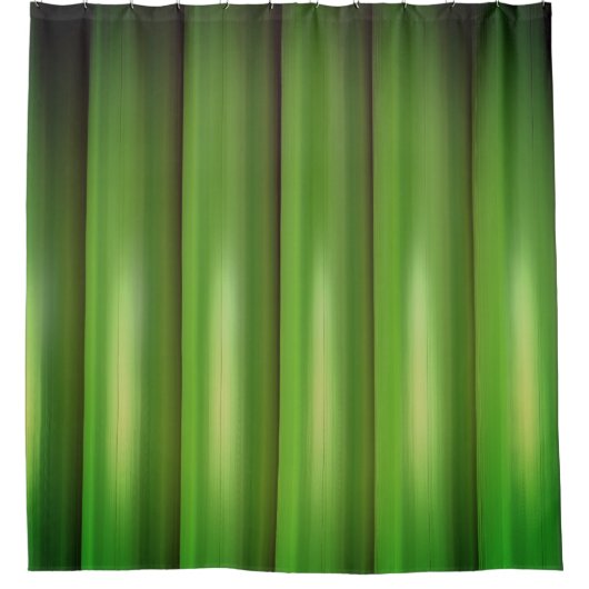 Grünes Bambus-Set Duschvorhang (Vorderseite)