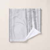 Grünes Bambusbad Set (Waschlappen)