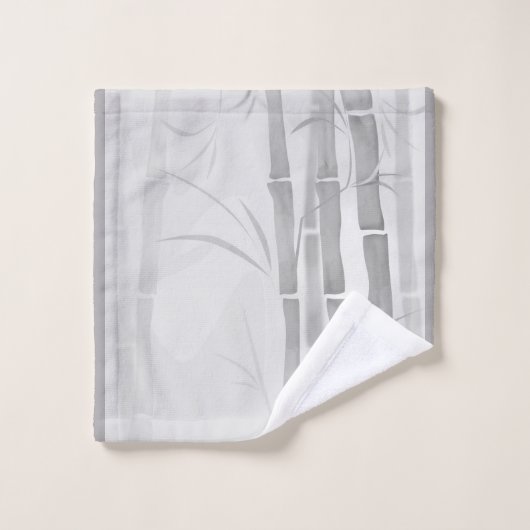 Grünes Bambusbad Set (Waschlappen)