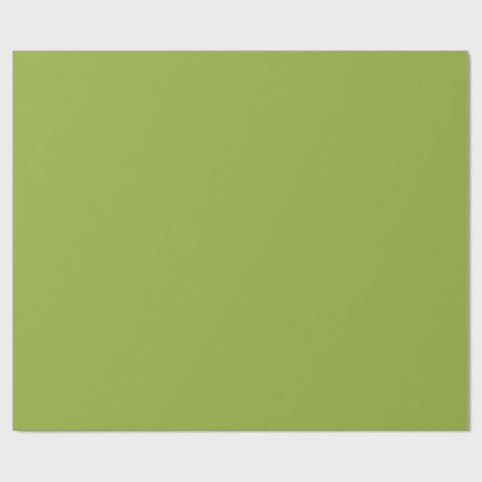 Grünes Bambusblatt Geschenkpapier (Flach)