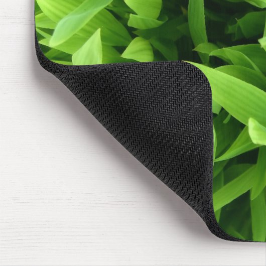 Grünes Bambusmousepad Mousepad (Ecke)