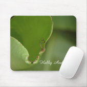 Grünes Bananen-Blatt-Foto 16 im Licht, Mousepad (Mit Mouse)