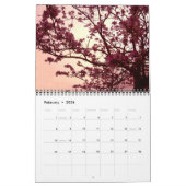 grünes Bananenblatt Kalender (Feb 2026)