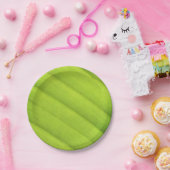 Grünes Bananenblatt Pappteller (Party)