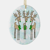 Grünes Band-Ren (Leber-Krebs) Keramikornament (Rechts)