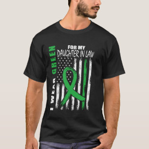 Grünes Band Schwiegertochter Nierenkrankheit Bewus T-Shirt