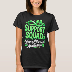Grünes Band Unterstützerteam Nierenerkrankung Bewu T-Shirt