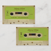 Grünes Band Visitenkarte (Vorne/Hinten)