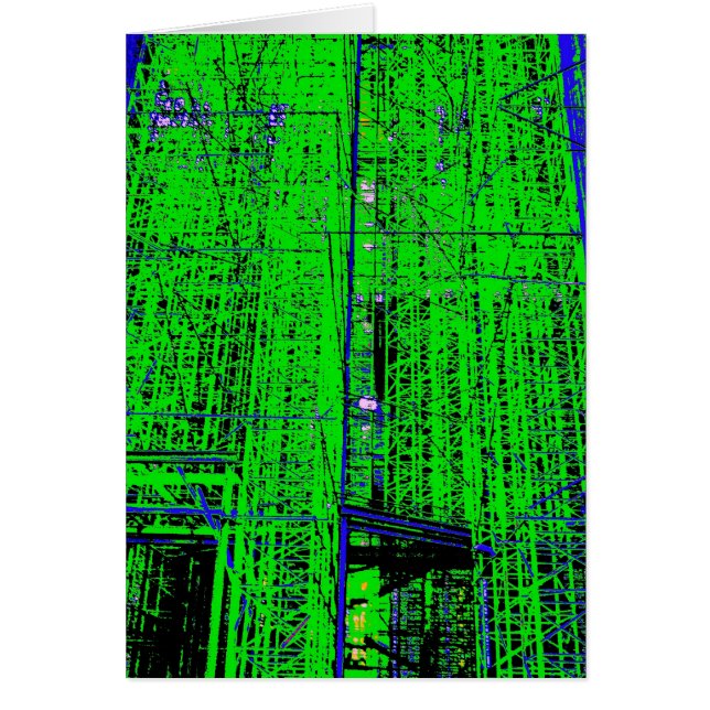 Grünes Baugerüst (Vorne)