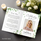 Grünes Beerdigungsprogramm , Dienstorden, Foto Flyer