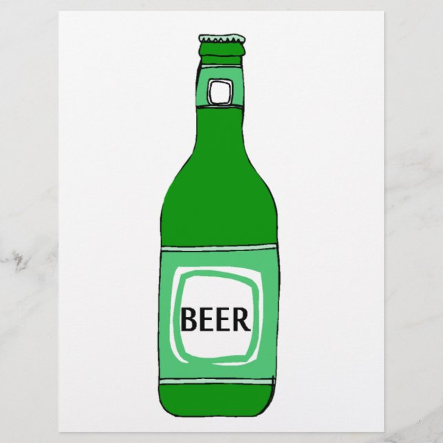 Grünes Bier (Vorderseite)