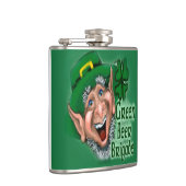 Grünes Bier Flachmann (Rechts)