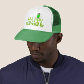 Grünes Bier-glücklichen St Patrick Tag Truckerkappe (Beispiel)