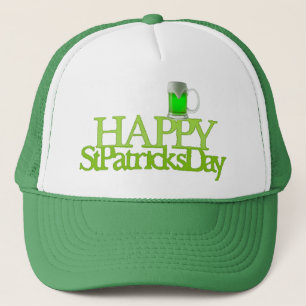 Grünes Bier-glücklichen St Patrick Tag Truckerkappe
