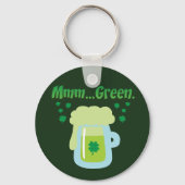 Grünes Bier Schlüsselanhänger (Vorderseite)