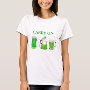 Grünes Bier - Weitertragen T-Shirt
