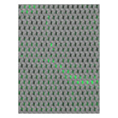 Grünes Bild unter grauen Plaques, längliche Quadra Tischdecke (Vorderseite)