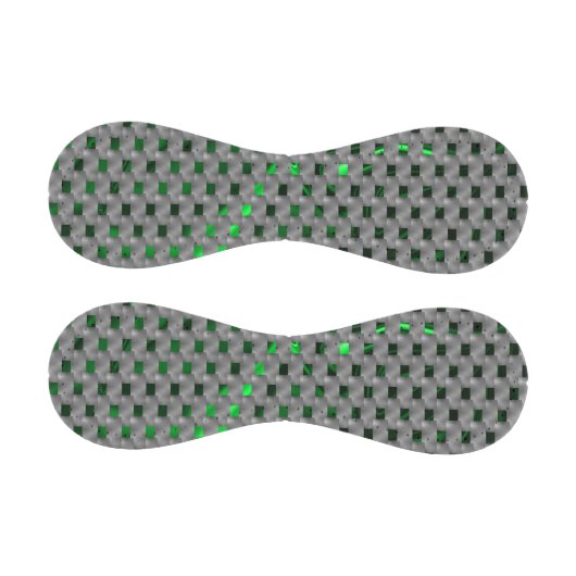 Grünes Bild unter grauen Plaques, längliches Quadr Baseball (Paneele)