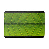 Grünes Blatt Badematte (Vorderseite)