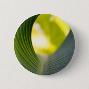 Grünes Blatt Button