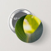 Grünes Blatt Button (Vorne & Hinten)