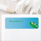 Grünes Blatt - Etikettenschild (Insitu)