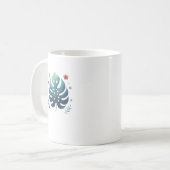 grünes Blatt für Tasse (Vorderseite Links)