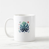 grünes Blatt für Tasse (Links)