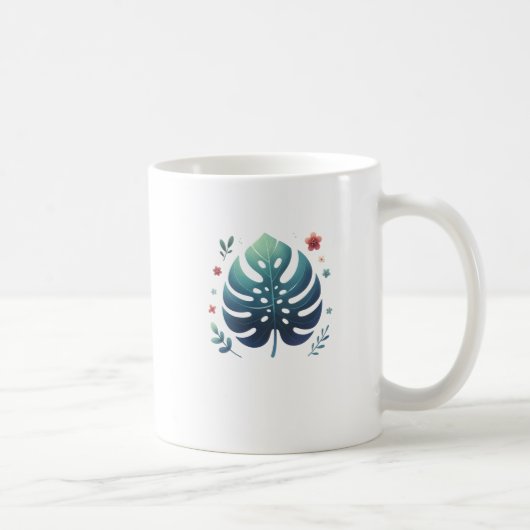 grünes Blatt für Tasse (Rechts)