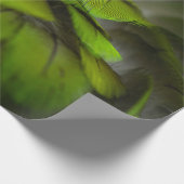 Grünes Blatt Geschenkpapier (Ecke)