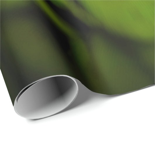 Grünes Blatt Geschenkpapier (Rolleneckpunkt)
