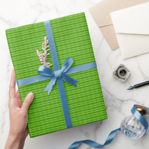 Grünes Blatt Geschenkpapier