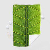 Grünes Blatt Golfhandtuch (Insitu)