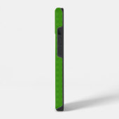 Grünes Blatt iPhone Hülle (Linke Seite)