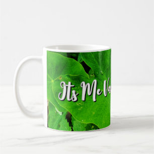 Grünes Blatt Kaffeetasse
