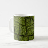 Grünes Blatt Kaffeetasse (Vorderseite Links)