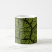 Grünes Blatt Kaffeetasse (Mittel)
