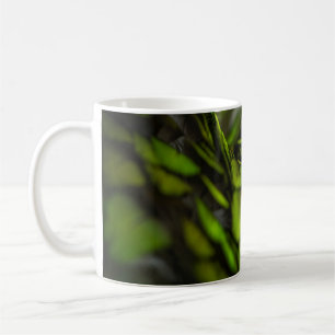 Grünes Blatt Kaffeetasse