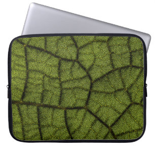 Grünes Blatt Laptopschutzhülle