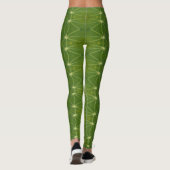 grünes Blatt Leggings (Rückseite)