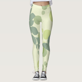Grünes Blatt Leggings